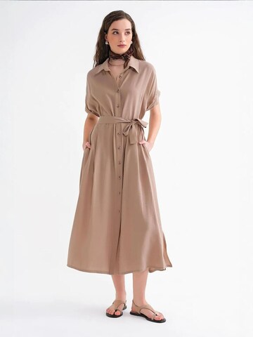 Robe MixRay en marron