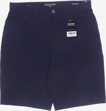 Calvin Klein Shorts in 32 in Blue: front