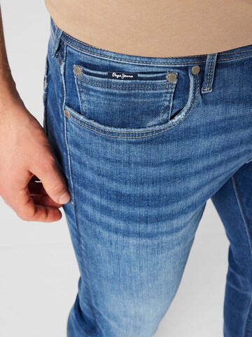 Pepe Jeans - Slimfit Vaquero 'STANLEY' en azul