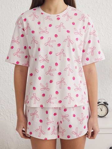 Trendyol Korte pyjama in Roze