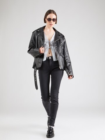 SCOTCH & SODA Skinny Farmer 'Core Bohemienne' - fekete