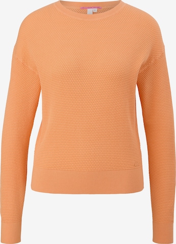 QS - Pullover em laranja: frente