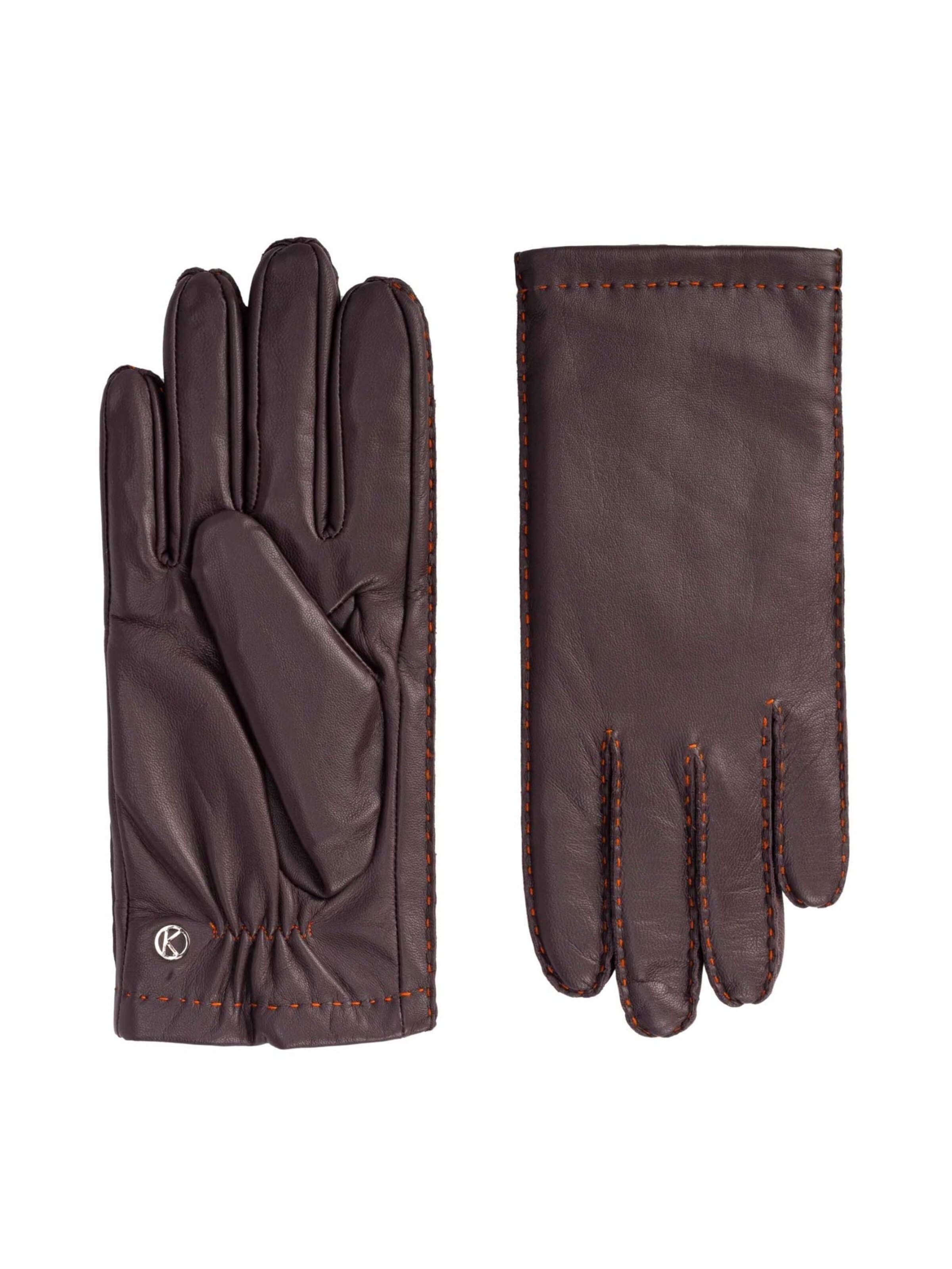 KESSLER Fingerhandschuhe‌‌ in Braun