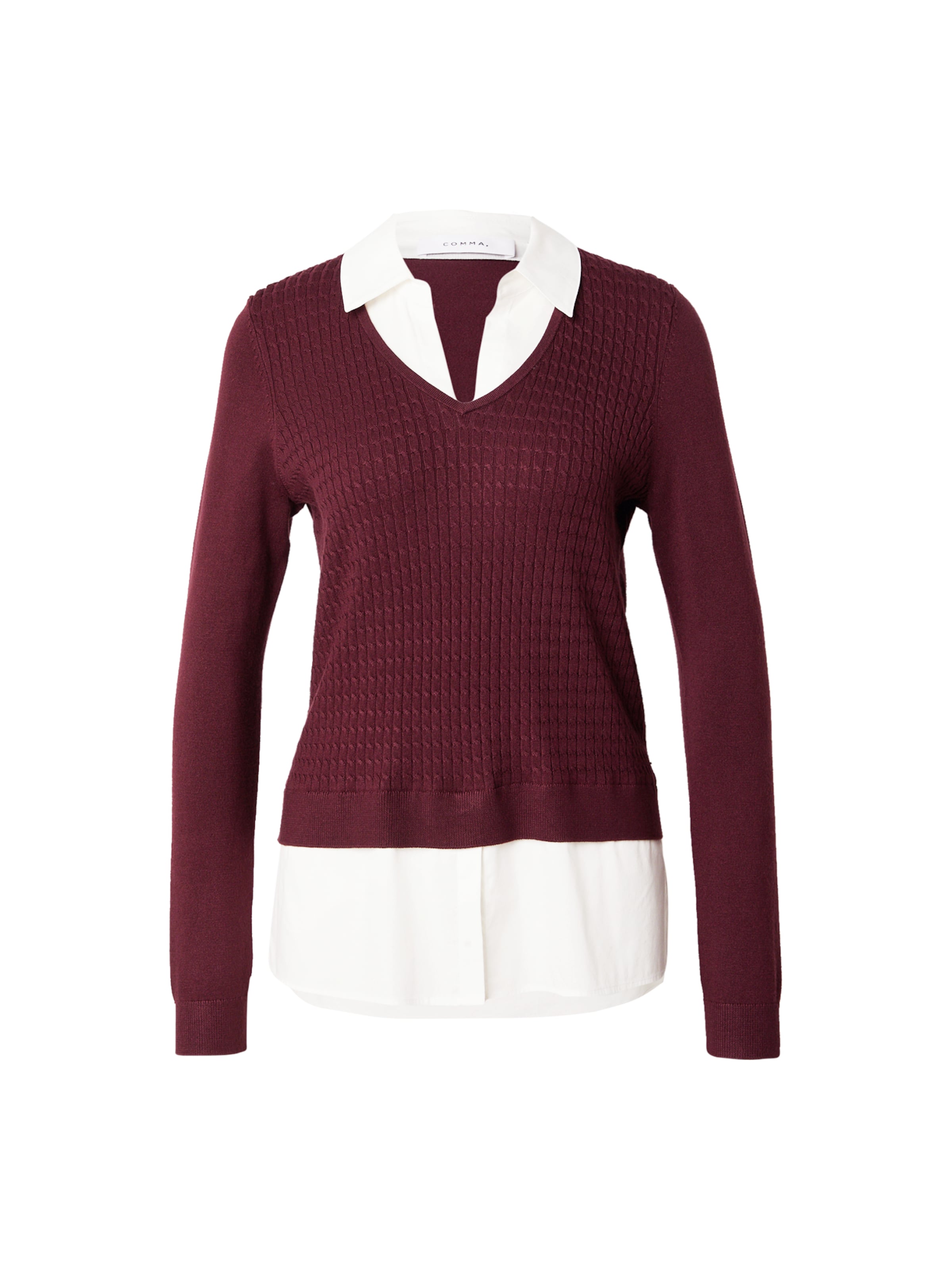 COMMA Svetr – červená: přední strana