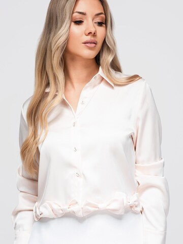 Camicia da donna di Ombre in beige