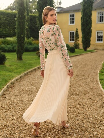 love & roses - Vestido de noche en beige