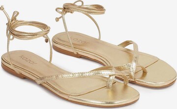 Kazar Sandals in Gold