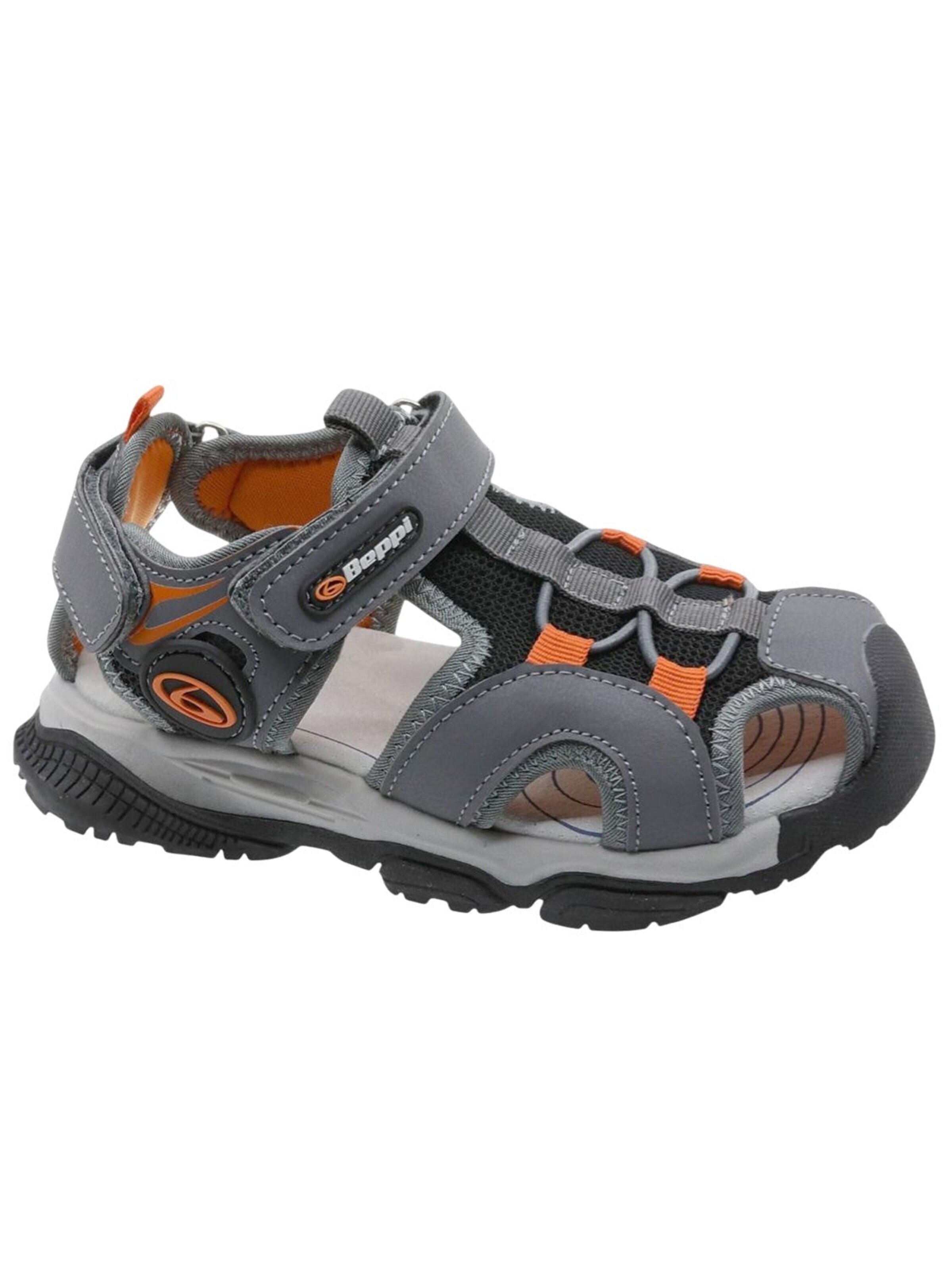 Beppi Åbne sko 'Casual Sandal' i grå: forside