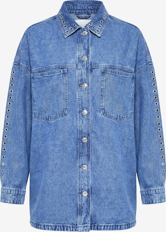 Studio Untold Bluse in Blau: Vorderseite