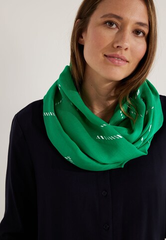 CECIL Tube Scarf in Green: front