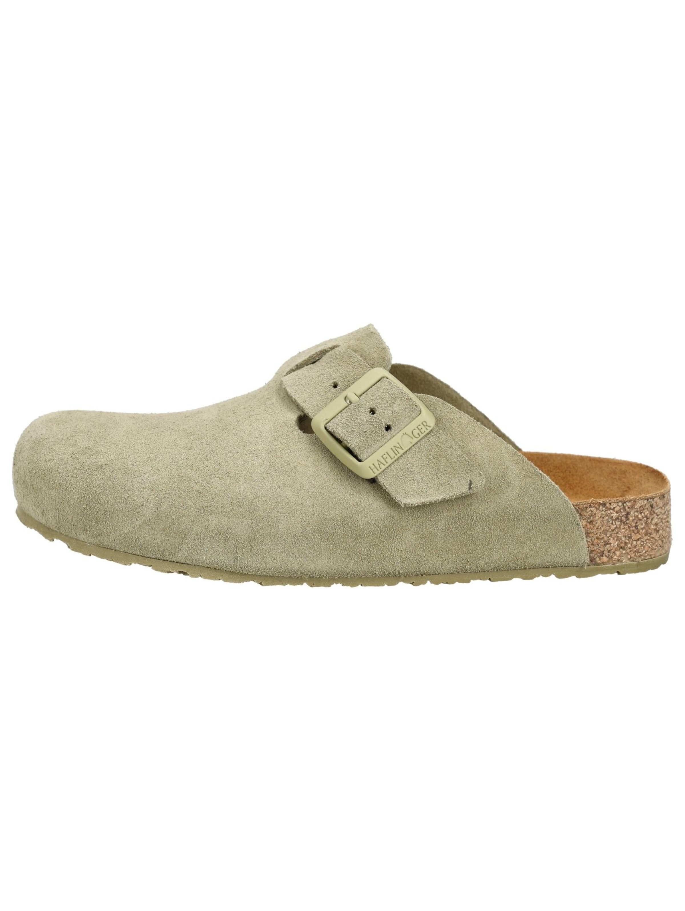 HAFLINGER Slipper in Green