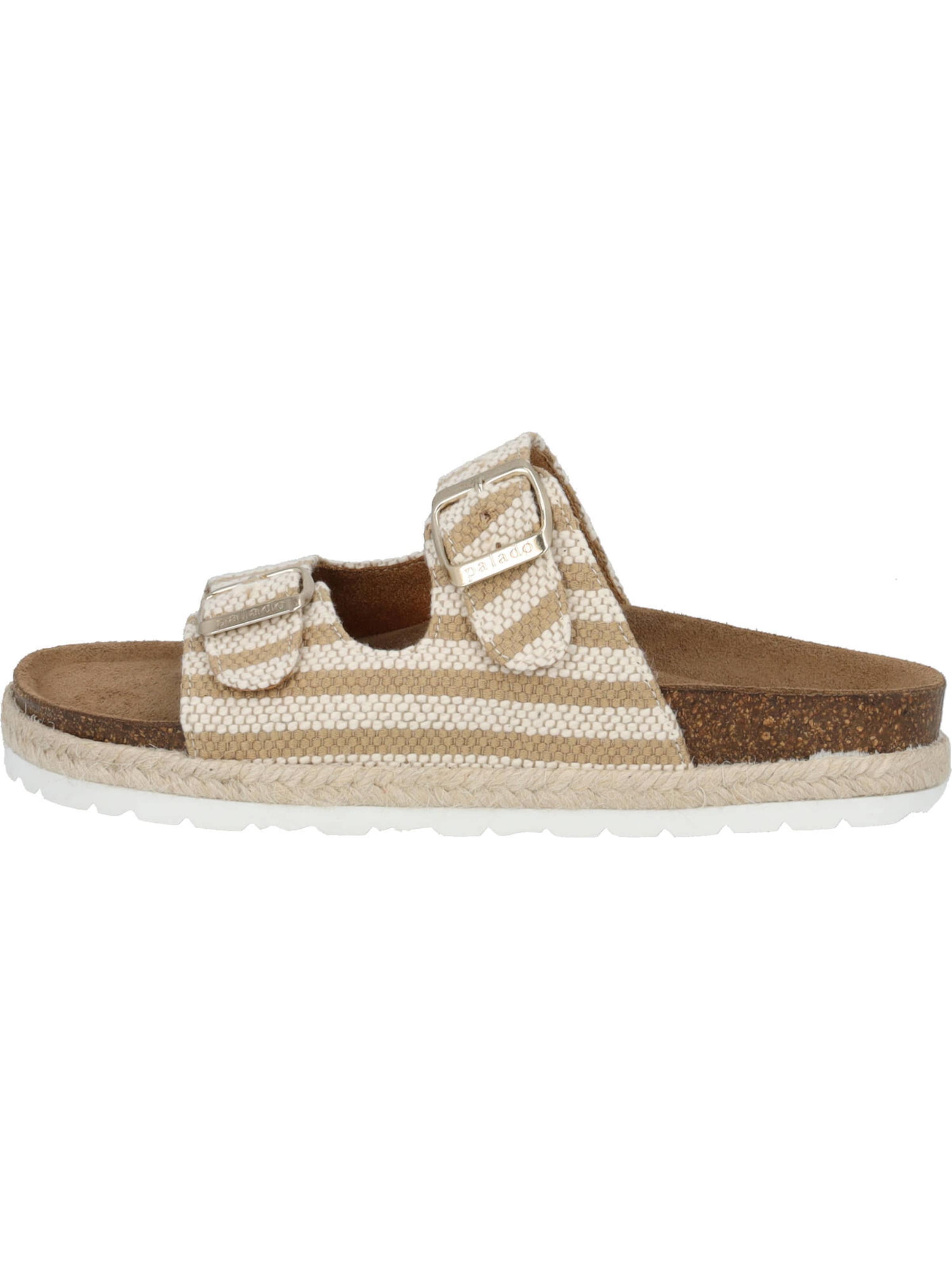 Palado Mule 'Korfu Marina' in Beige: front