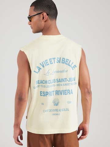 JACK & JONES Tričko 'JORCASSIS' - Žltá: predná strana