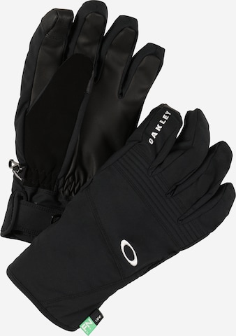 OAKLEY Sportovní rukavice 'ROUNDHOUSE' – černá: přední strana