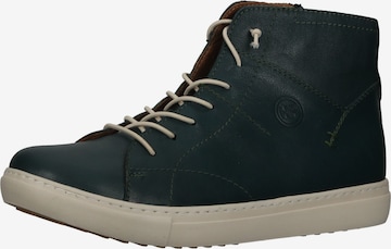 HUSH PUPPIES High-Top Sneakers in Green: front