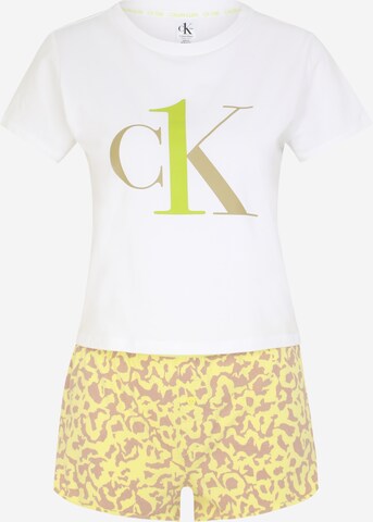Shorty di Calvin Klein Underwear in bianco: frontale