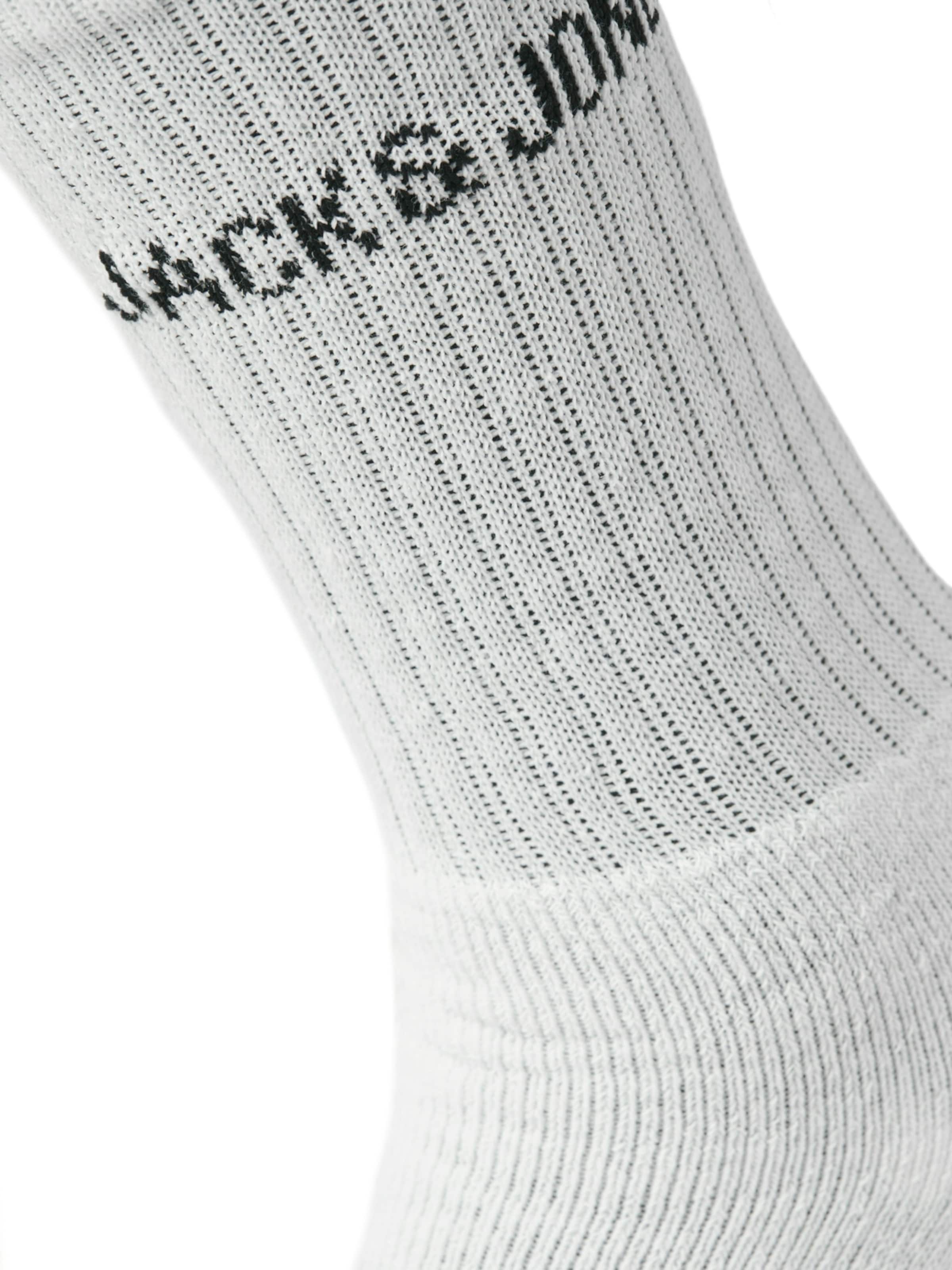 Șosete 'JACRegen' de la JACK & JONES pe alb