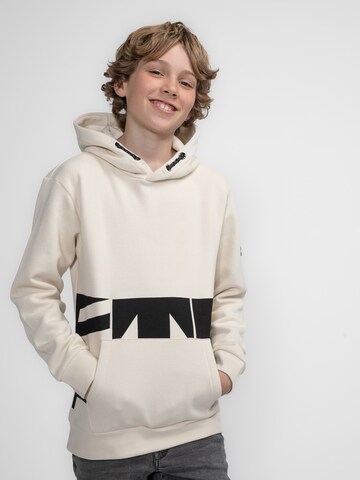 Petrol Industries Sweatshirt 'Knik' in Beige: Vorderseite
