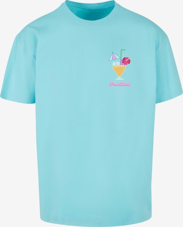 T-Shirt 'Pina Colada' Merchcode en bleu : devant