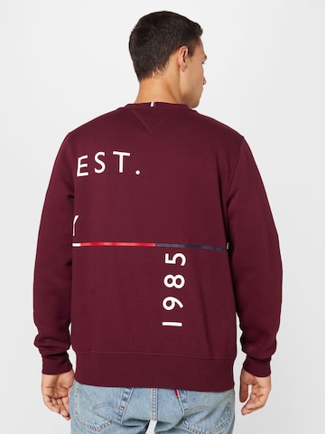 TOMMY HILFIGER Sweatshirt in Rood