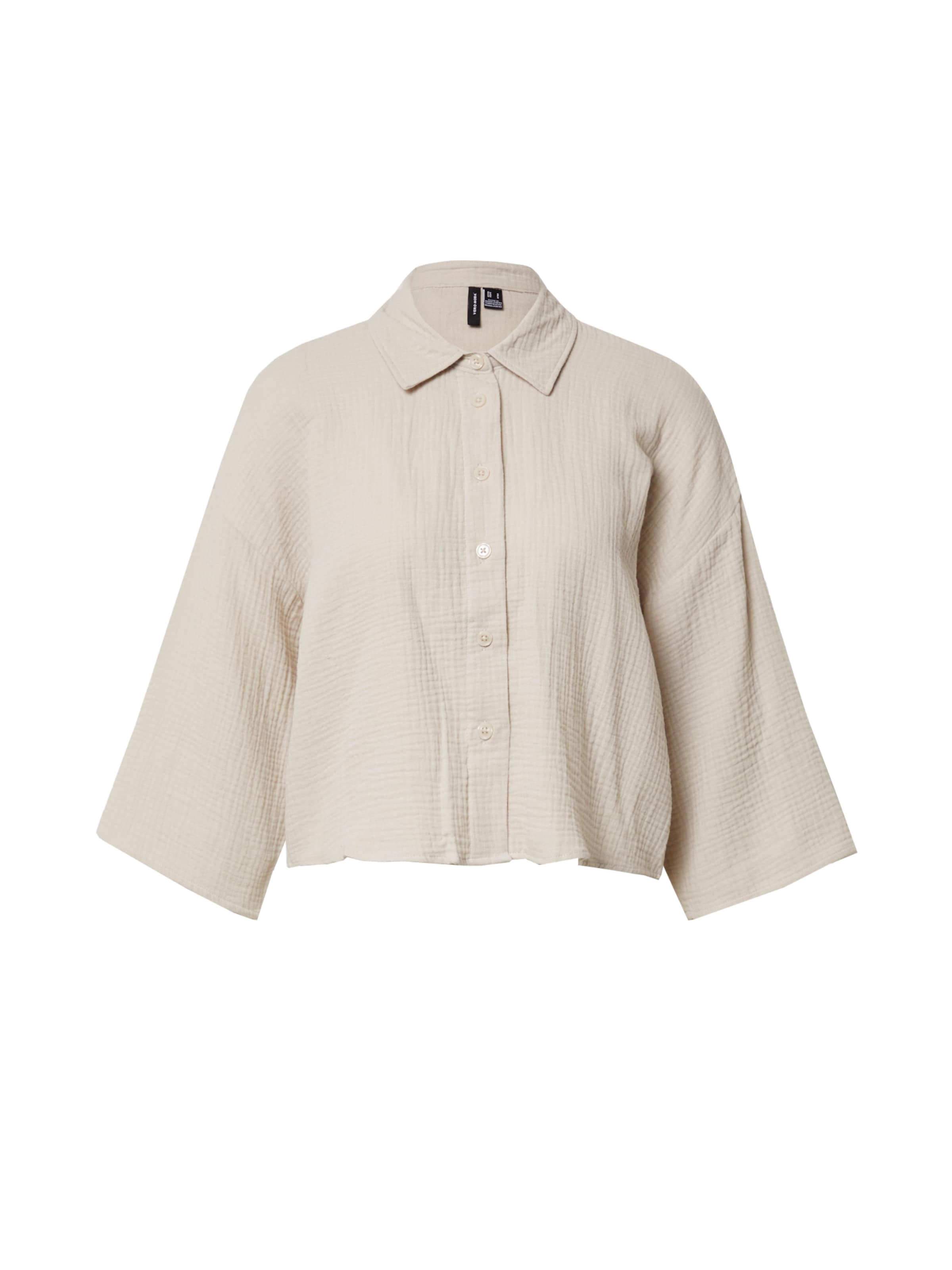 VERO MODA Μπλούζα 'VMNatali' σε γκρι: μπροστά