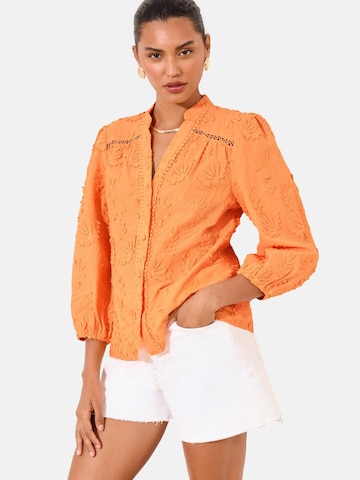 Lipsy Bluse in Orange: Vorderseite