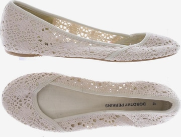 Dorothy Perkins Ballerina 37 in Weiß: predná strana