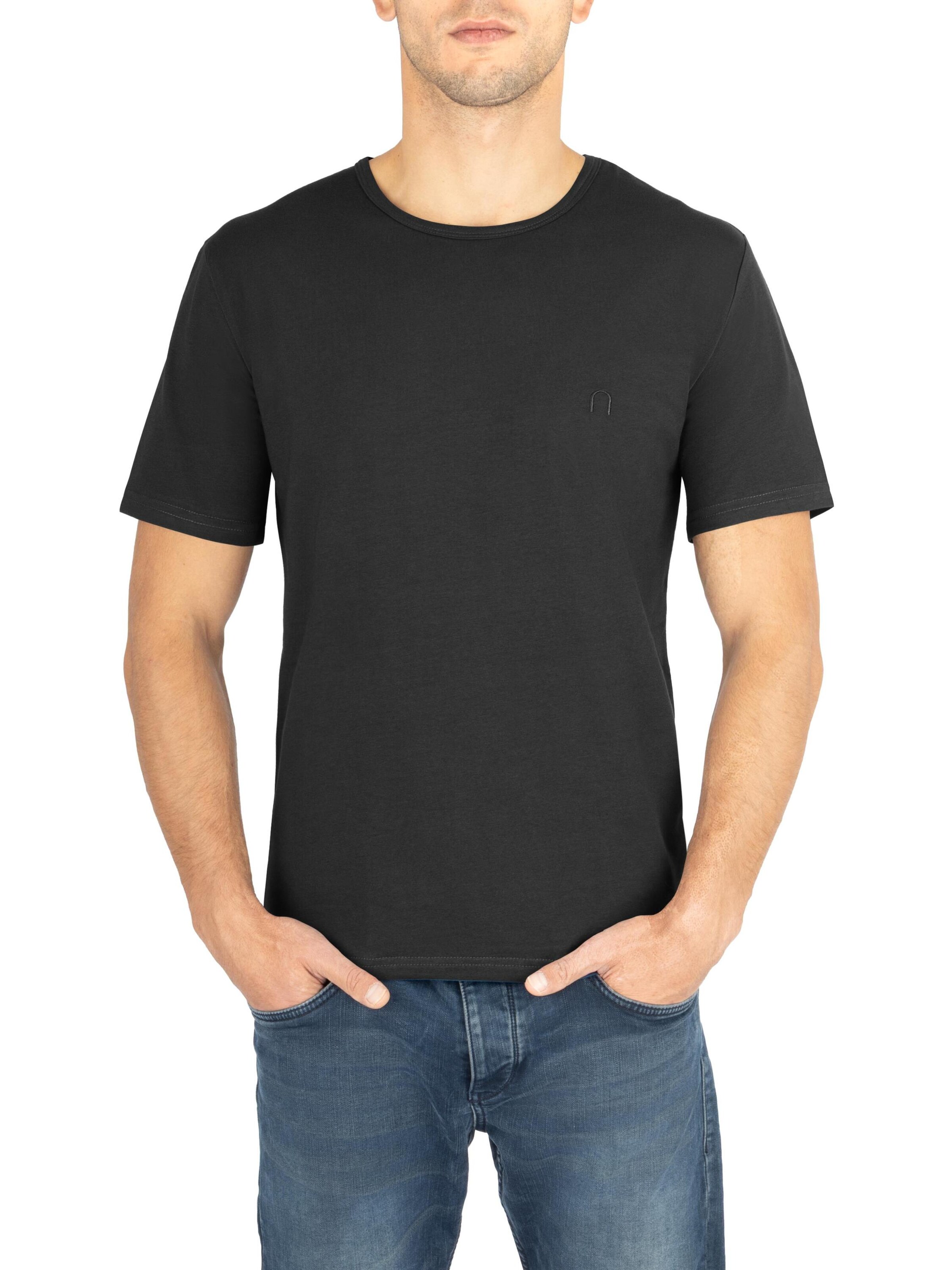 T-Shirt ' Nyons ' normani en noir