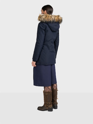 Canadian Classics - Casaco de inverno 'Fundy Bay' em azul: atrás