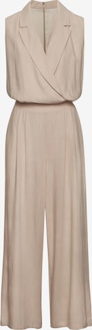 LASCANA Jumpsuit in Beige: front