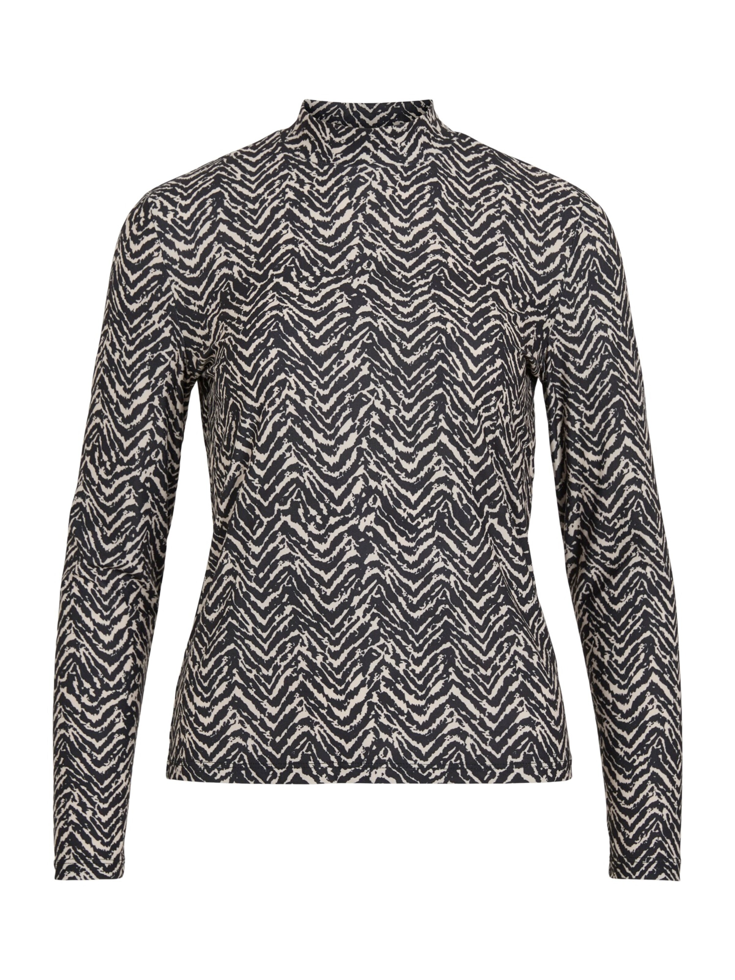 VILA Shirt 'VILEOA' in Beige: voorkant