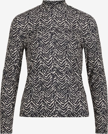 VILA Shirt 'VILEOA' in Beige: voorkant