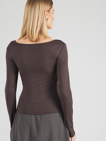 Hailys Shirt 'Al44essia' in Brown