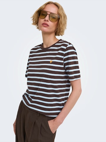 ONLY Shirt 'ONLHAPPY' in Bruin