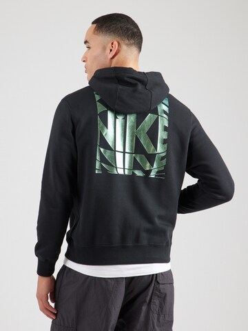 Sweat-shirt Nike Sportswear en noir : devant