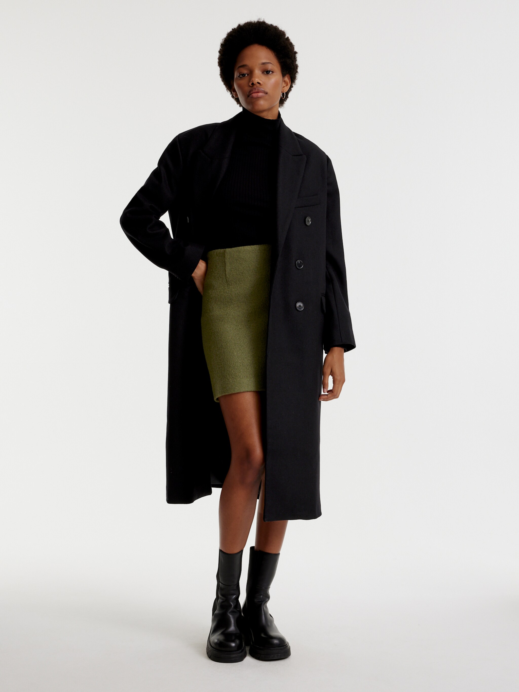 EDITED Producten Tussenmantel 'Singa' Zwart