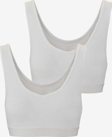 FALKE Bustier BH '2-Pack' in Weiß: Vorderseite