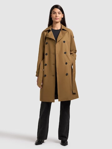 khujo Between-Seasons Coat 'Rula2' in Brown