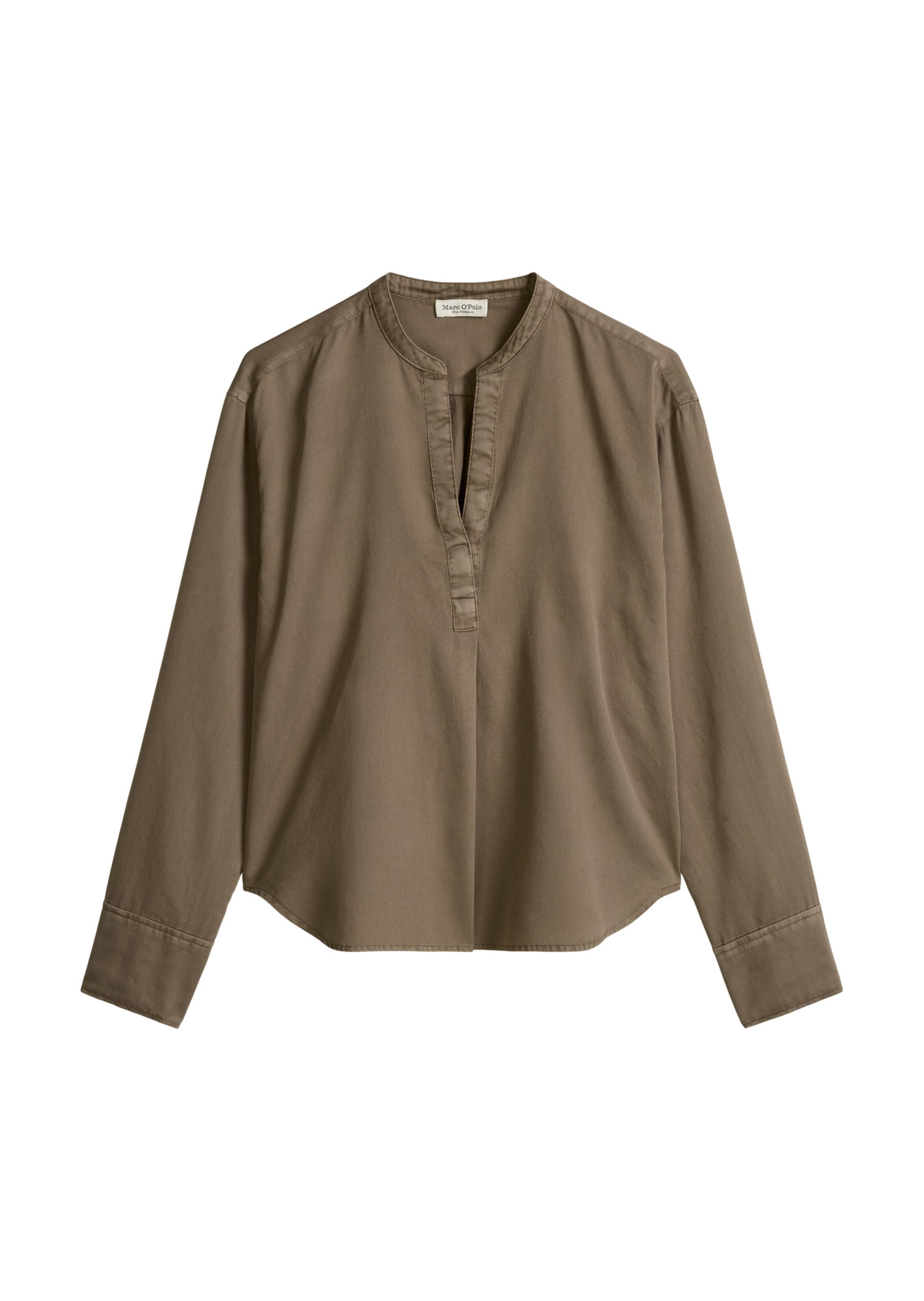 Marc O'Polo Bluse in Braun: Vorderseite