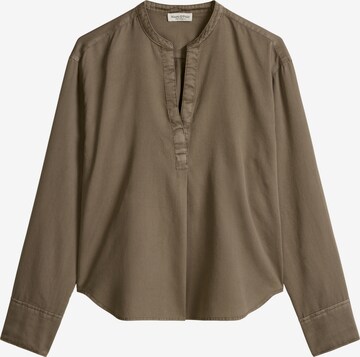 Chemisier Marc O'Polo en marron : devant