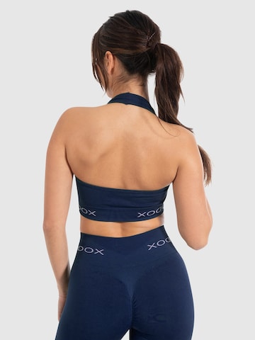 Smilodox Bralette Sports top ' Azura ' in Blue