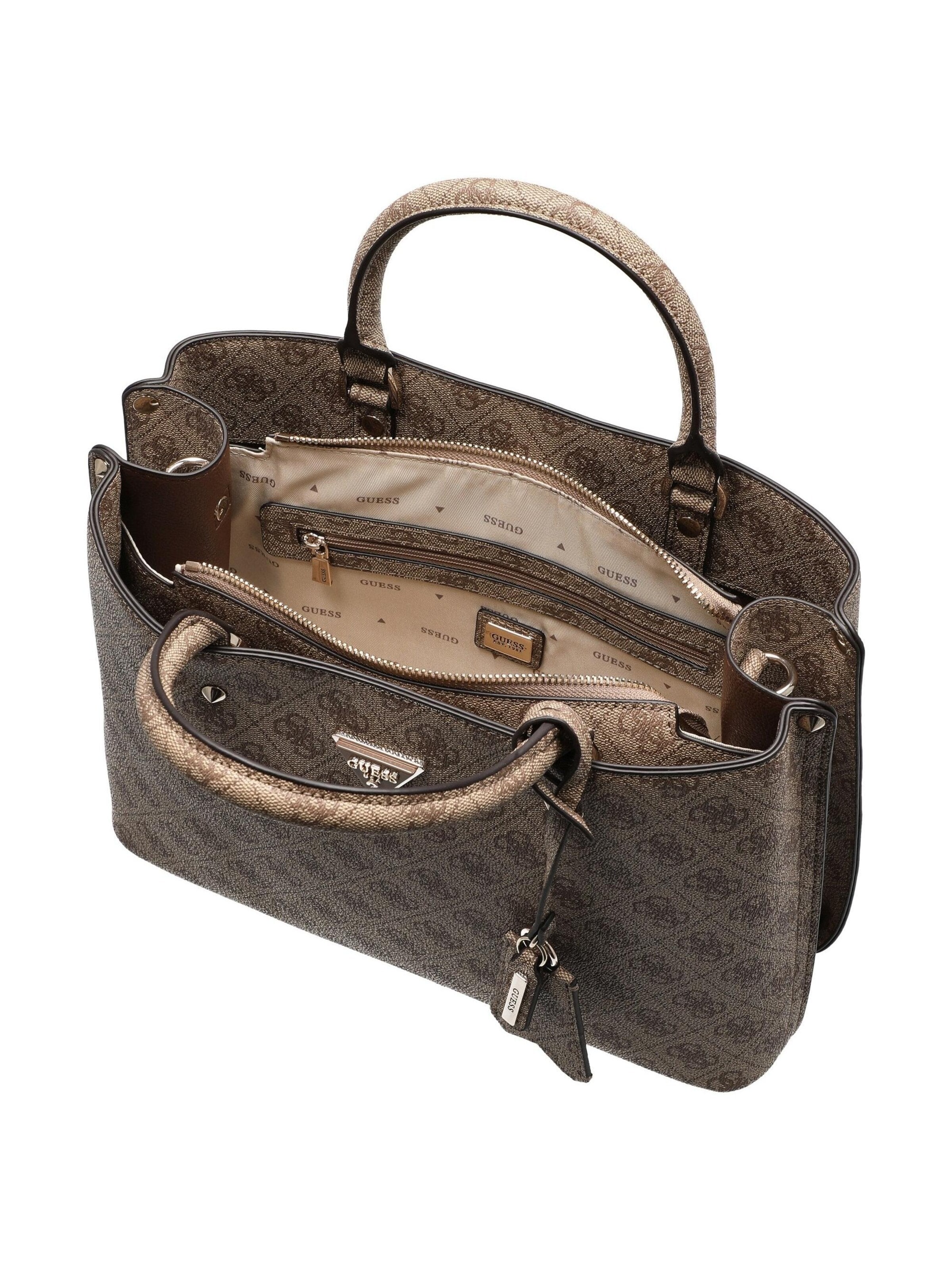 GUESS Originals Handtasche 'Meridian II'‌‌‌‌‌‌ in Braun