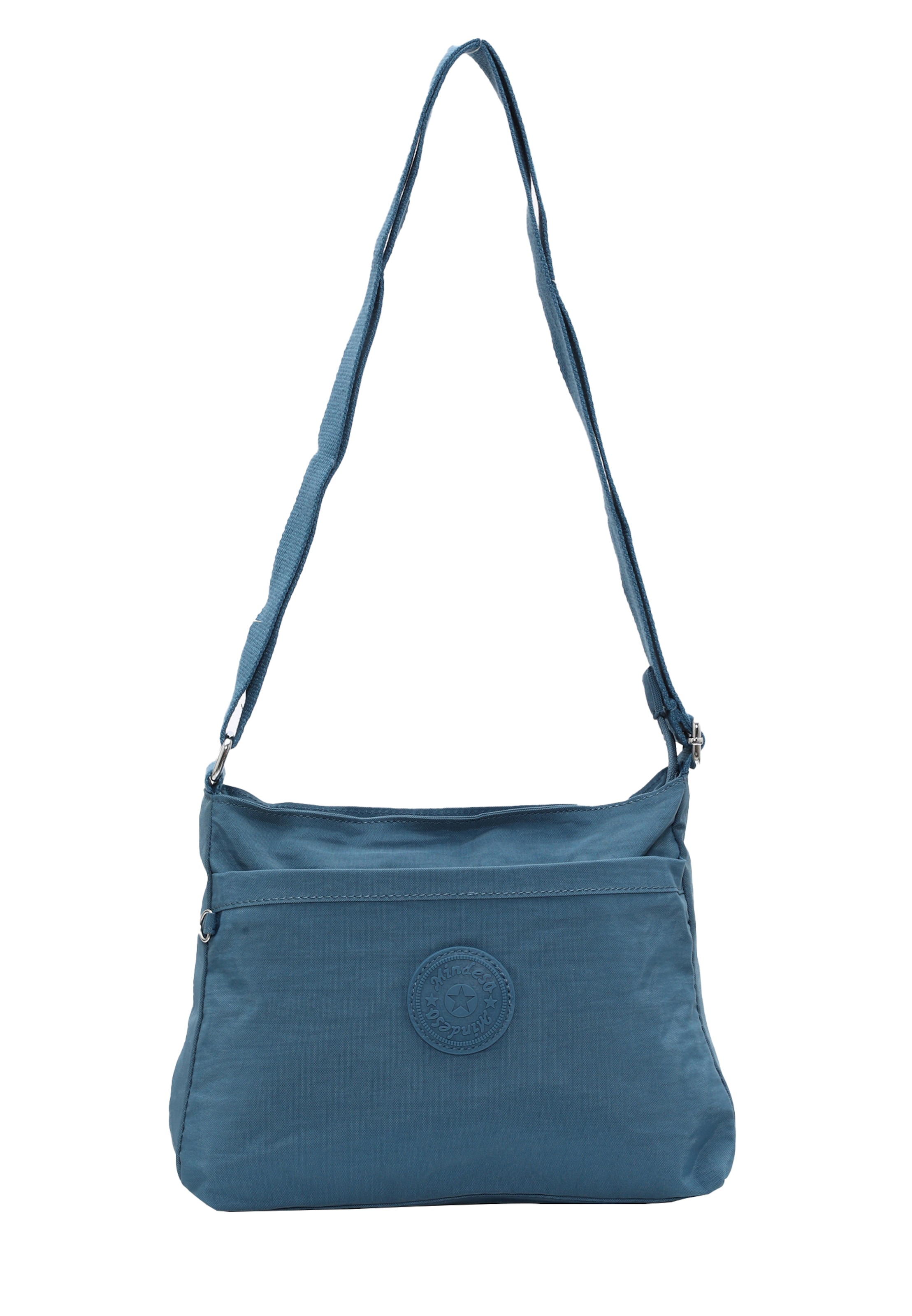 Mindesa - Mala de ombro em azul: frente