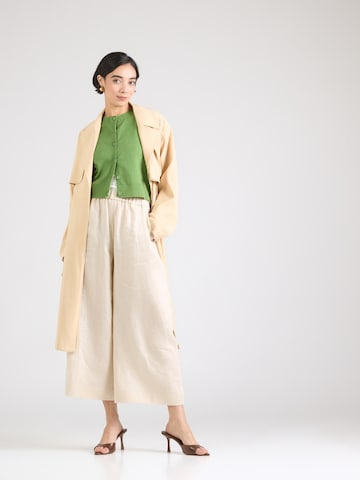 MM by Max Mara Bő szár Nadrág 'LCANNETI' - fehér