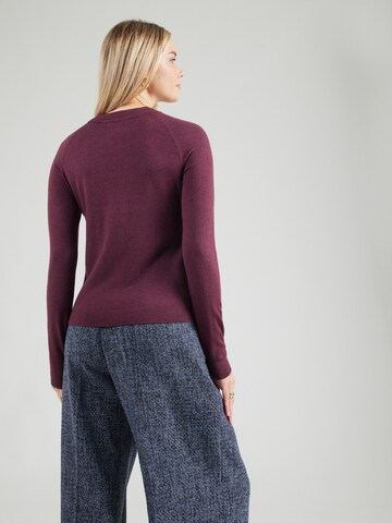 Pull-over 'VMHAPPINESS' VERO MODA en rouge