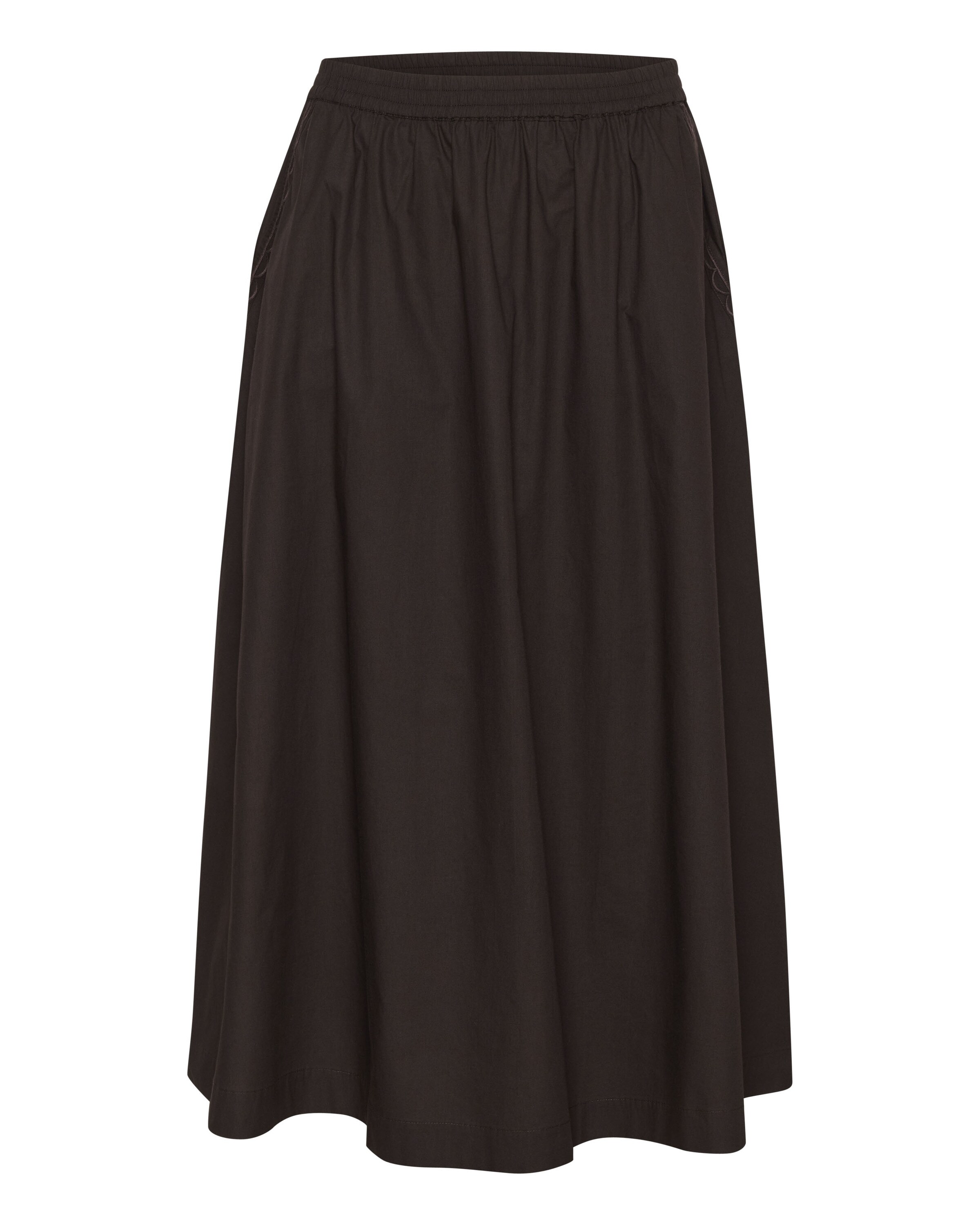 Cream Nederdel 'Devika Skirt' i brun: forside