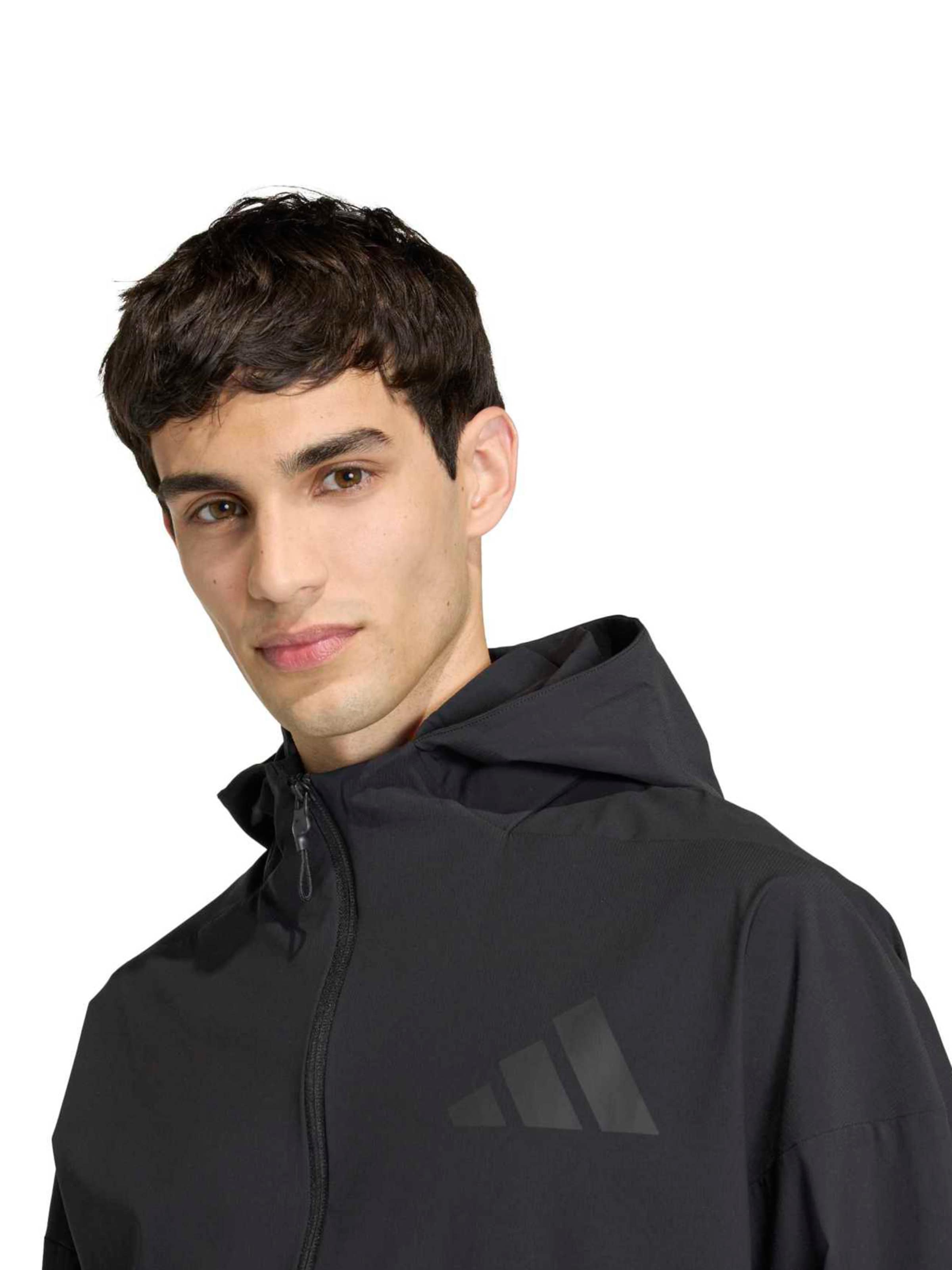 ADIDAS SPORTSWEAR Sportjacke 'Z.N.E.' in Schwarz
