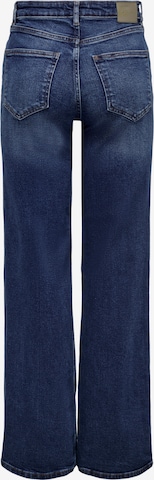 ONLY Wide leg Jeans 'Juicy' in Blauw