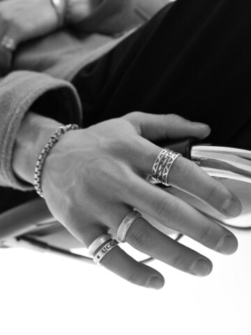 Bague 'BREVITY' REYTEL en argent