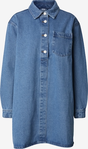 Robe-chemise 'Delilah' Noisy may en bleu : devant